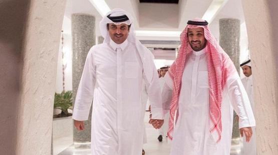 Ø§ØªÙØ§Ù‚ Ø³Ø¹ÙˆØ¯ÙŠ Ù‚Ø·Ø±ÙŠ ÙˆØ´ÙŠÙƒ Ù„Ø¥Ù†Ù‡Ø§Ø¡ Ø§Ù„Ø®Ù„Ø§Ù Ø§Ù„Ø´Ø±ÙŠØ· Ø§Ù„Ø¥Ø®Ø¨Ø§Ø±ÙŠ