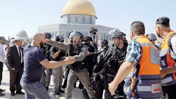 الأردن يدين إعتداء شرطة الإحتلال على المصلين في المسجد الأقصى