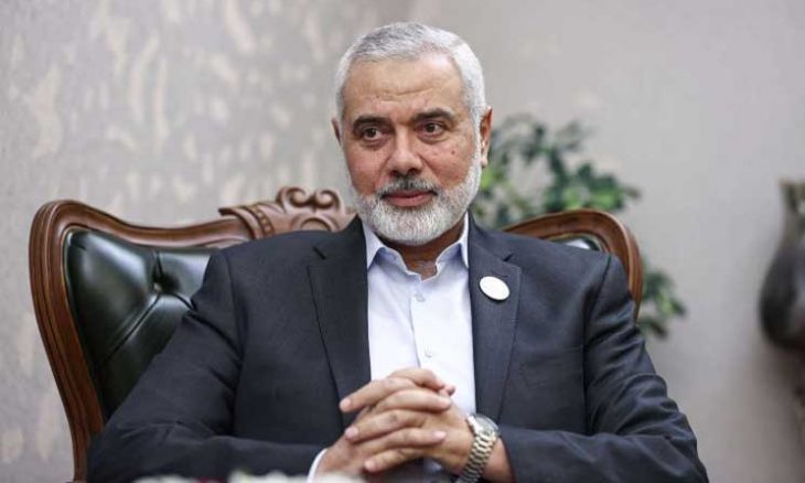 حماس تعلن رسميا انتخاب هنية رئيسا لها والعاروري نائبا لدورة ثانية