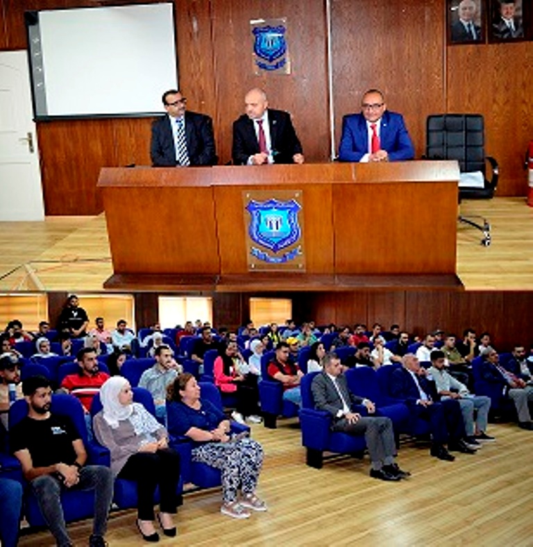 التلاوي يحاضر في أعمال عمان الأهلية حول مهنة المحاسبة القانونية