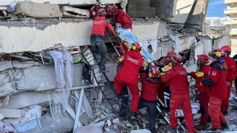 حصيلة جديدة لضحايا الزلزال المدمر في تركيا وسوريا