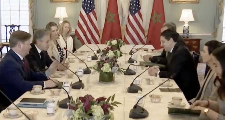 وزير الخارجية الأمريكي يشيد بالمغرب وينوه بريادته في مجال إرساء السلام ..