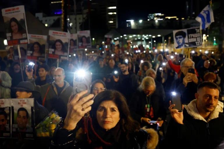 نتنياهو يلتقي غدا ممثلي أهالي المحتجزين
