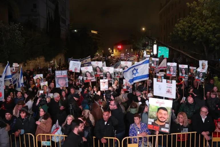 مظاهرات بتل أبيب للإطاحة بحكومة نتنياهو
