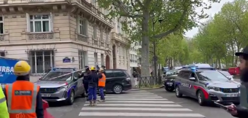 السيطرة على رجل كان يهدد بتفجير نفسه في القنصلية الإيرانية في باريس