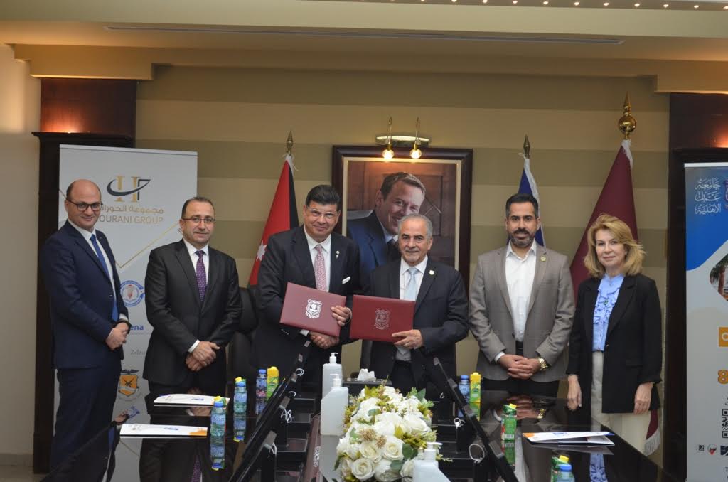 عمان الأهلية توقع اتفاقية تعاون مع فندق الماريوت لتدريب طلبة كلية فنون الطهي والضيافة