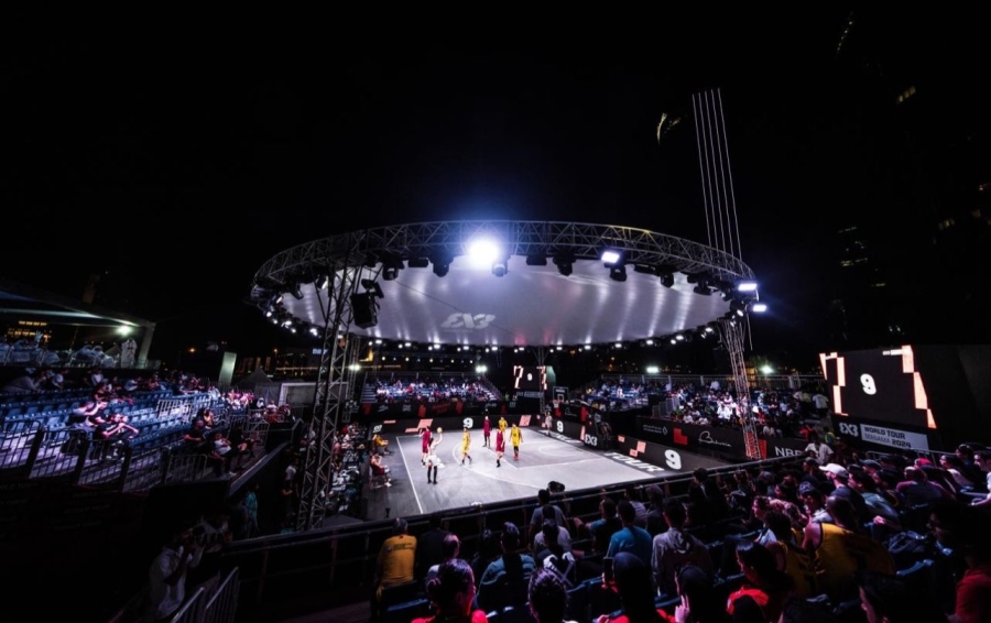 جولة كرة السلة العالمية FIBA 3x3 تشعل اجواء المنافسة في البحرين