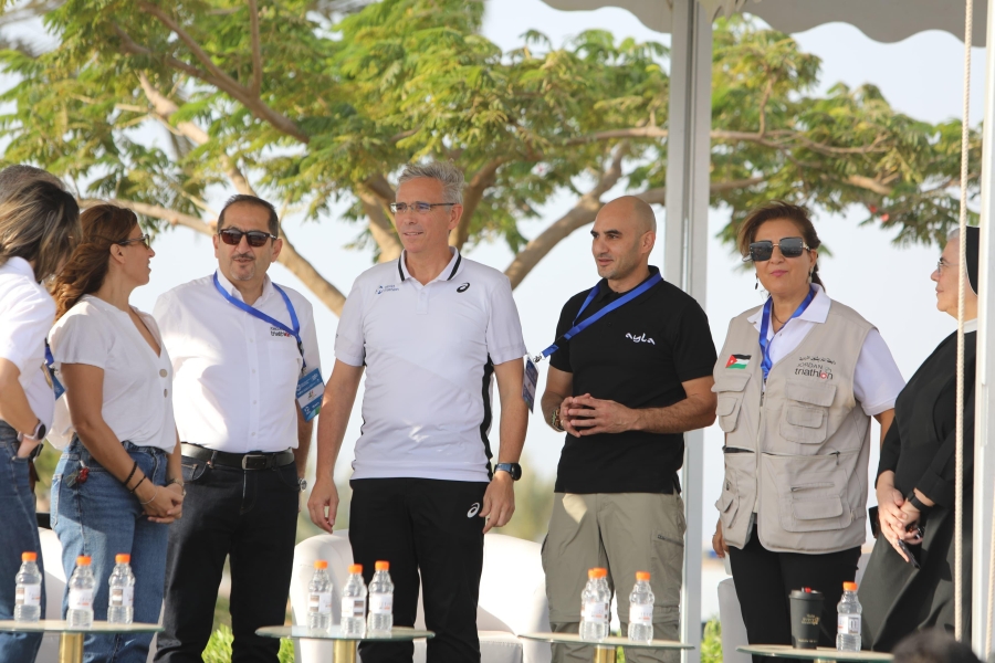 برعاية سمو الأمير فيصل بن الحسين انطلاق بطولة أيلة الآسيوية للترايثلون 2025 في العقبة..