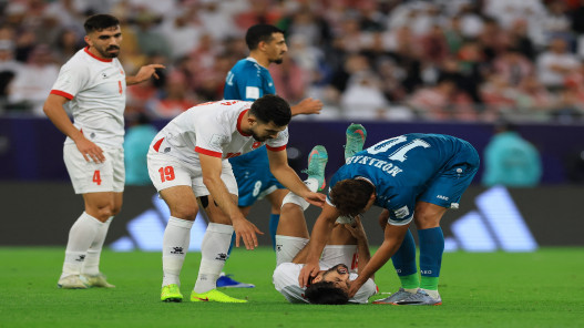 المهاجم النعيمات سيغيب عن الملاعب ما بين 4 إلى 7 شهور