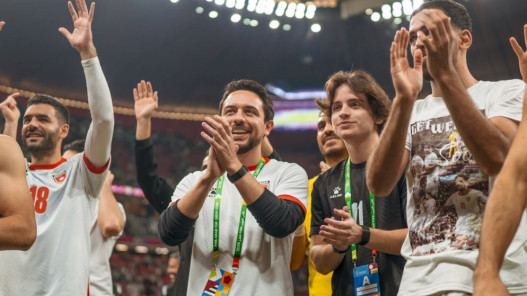 ولي العهد قبيل نهائي كأس العرب: جماهير الأردن الوفية مصدر قوة وعزيمة النشامى