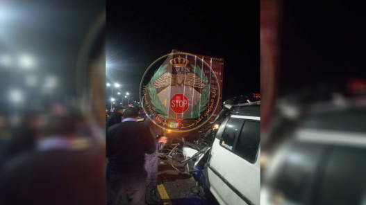 وفاتان بحادث تصادم على الطريق الصحراوي