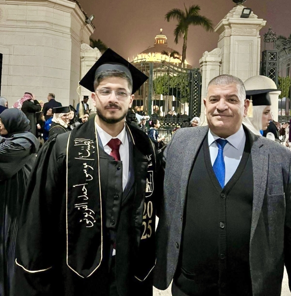 الدكتور موسى احمد القريوتي .. ألف مبروك التخرج بأمتياز وعقبال الاختصاص