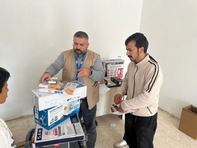 مركز تطوير الأعمال – BDC يدعم 9 شباب وشابات لتأسيس مشاريع إنتاجية لهم في منطقة ملكا  اربد