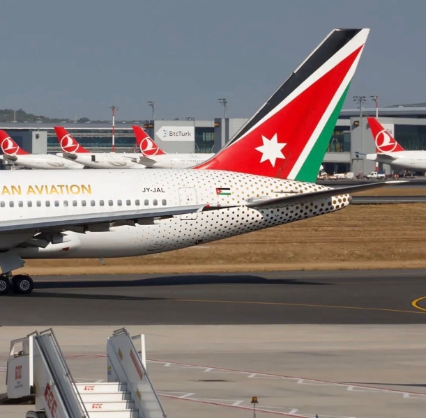 الملكية الأردنية: استمرار تشغيل جميع رحلاتها المجدولة دون اي الغاء