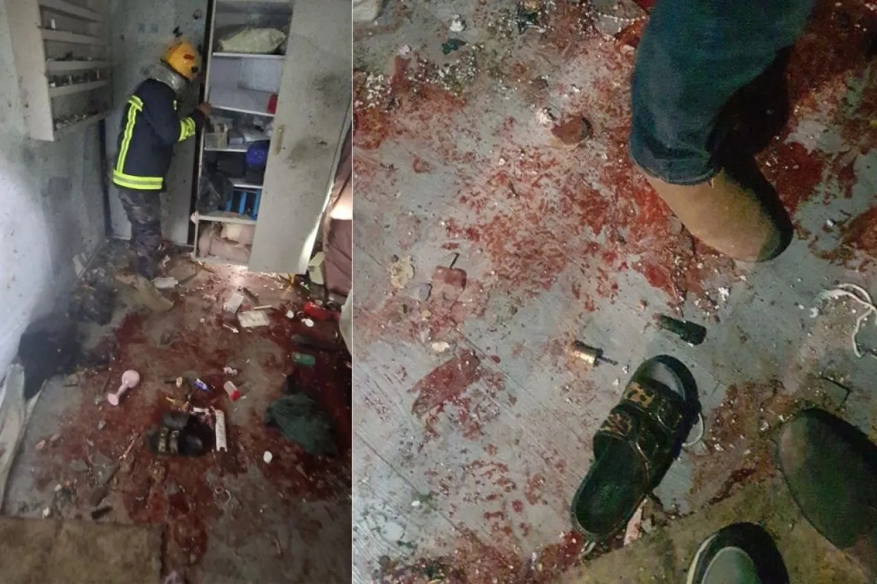 4 شهيدات و6 مصابات جراء سقوط شظايا على صالون بالخليل