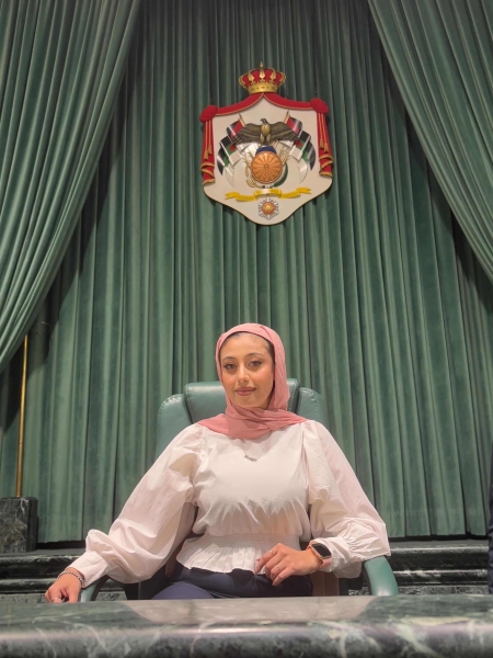 نقاء المجالي  شخصية أردنية تهدف إلى رفع الوعي الساسي لدى فئة الشباب