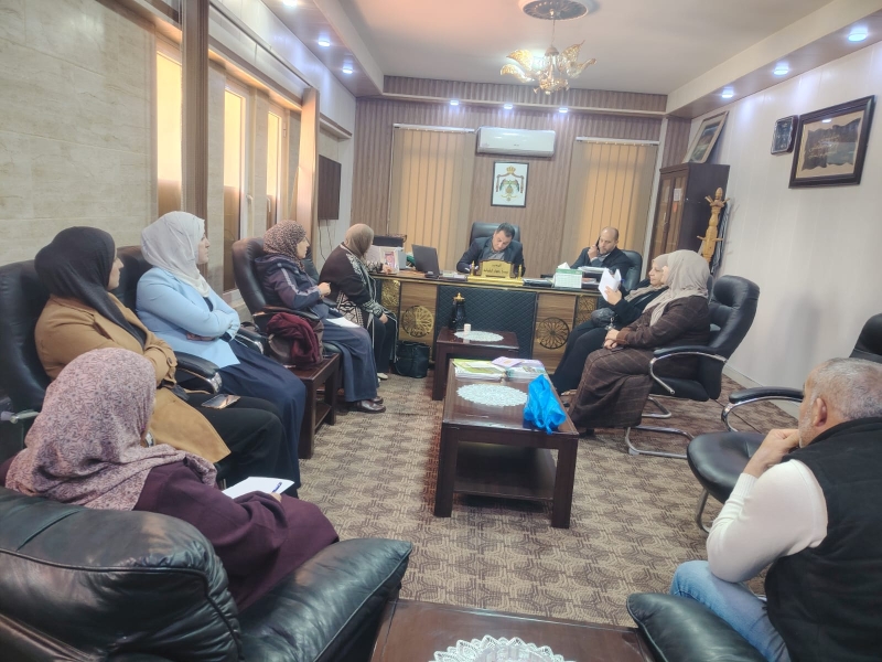 مدير شباب عجلون يتابع مع رؤساء المراكز الشبابية انطلاق حزمة البرامج التدريبية في المراكز