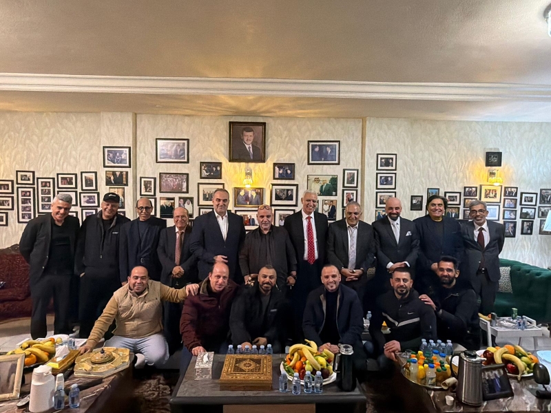 المنتج المجالي يقيم مأدبة تكريمية لمجلس نقابة الفنانين الأردنيين بمناسبة فوزهم في الانتخابات..(صور)