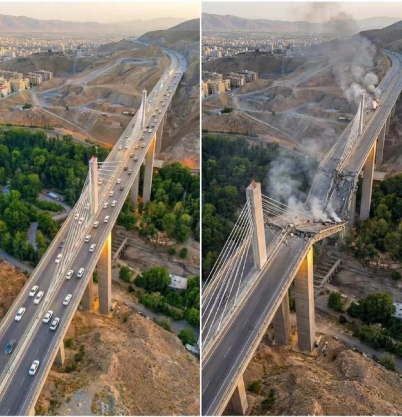 ايران تهدد باستهداف جسور عبدون والملك حسين وداميا (الأمير محمد)